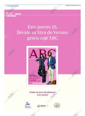 ABC MADRID 24-06-2015 página 74