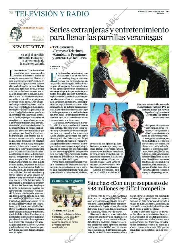 ABC MADRID 24-06-2015 página 78