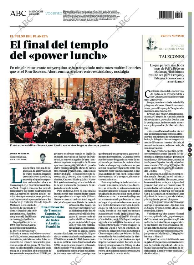 ABC MADRID 24-06-2015 página 80