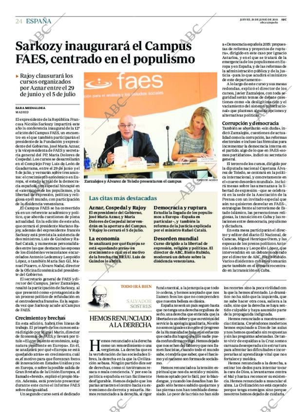 ABC MADRID 25-06-2015 página 24