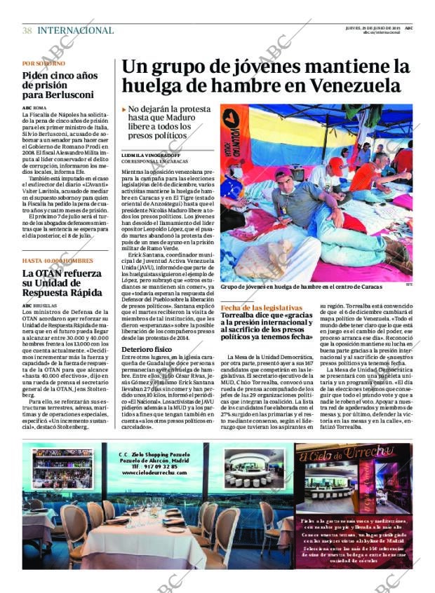 ABC MADRID 25-06-2015 página 38