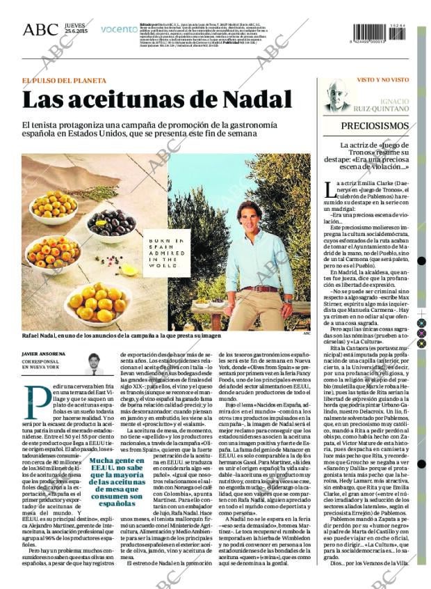 ABC MADRID 25-06-2015 página 88
