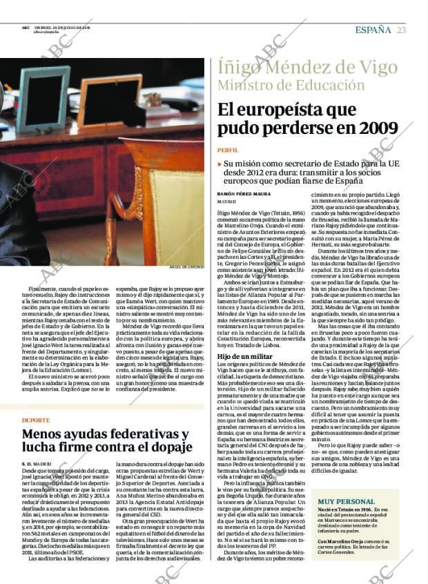 ABC MADRID 26-06-2015 página 23