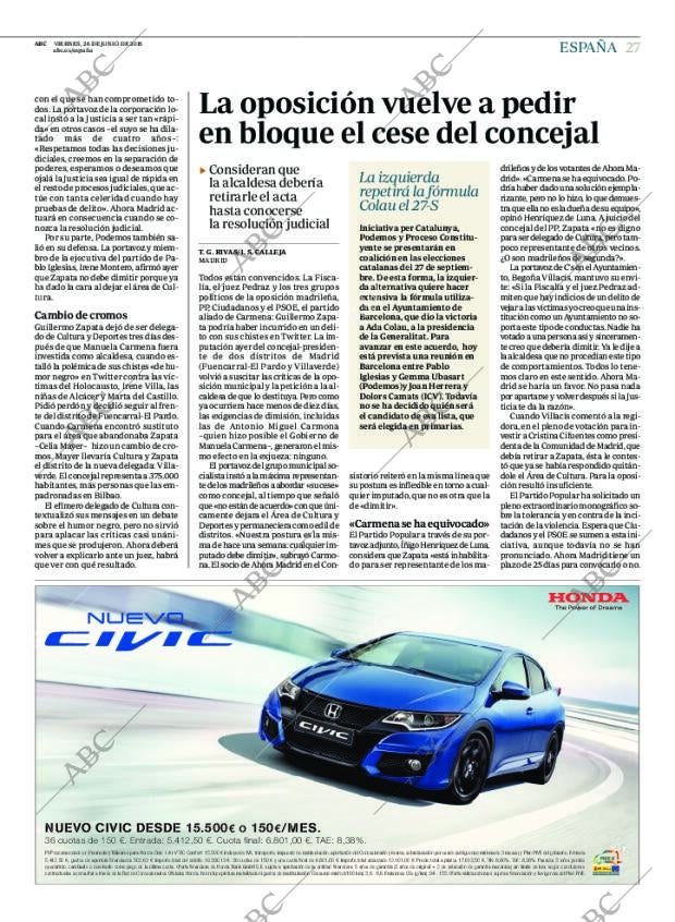 ABC MADRID 26-06-2015 página 27