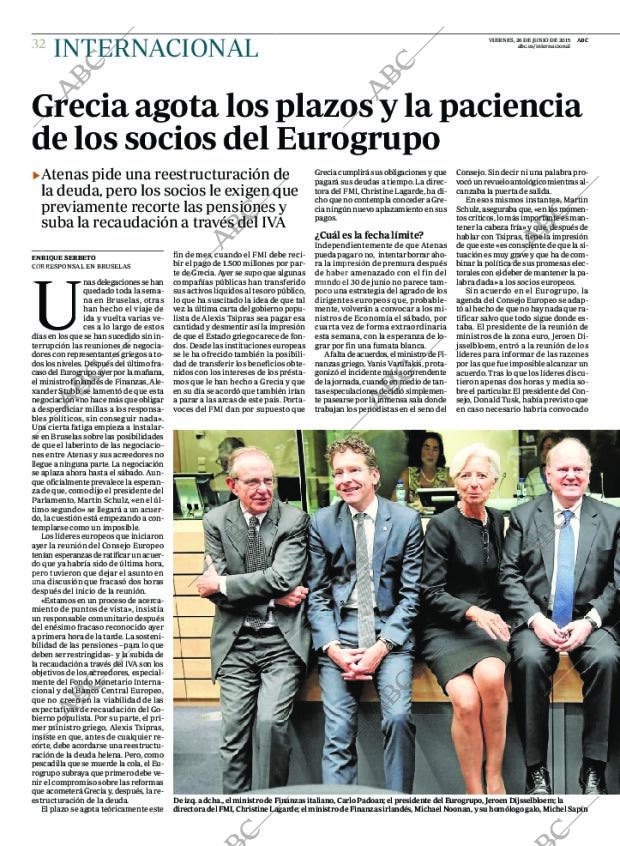 ABC MADRID 26-06-2015 página 32