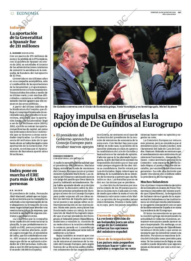 ABC MADRID 26-06-2015 página 42