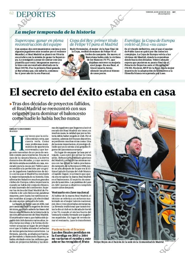 ABC MADRID 26-06-2015 página 62