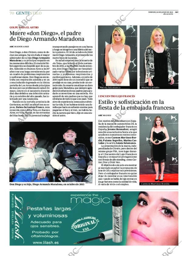 ABC MADRID 26-06-2015 página 70