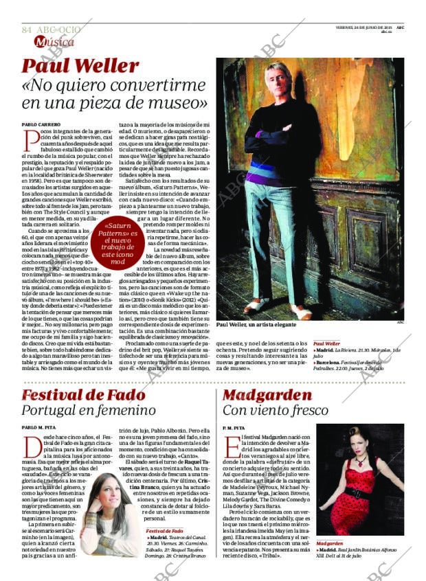 ABC MADRID 26-06-2015 página 84