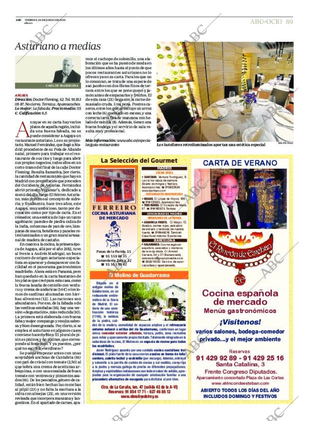 ABC MADRID 26-06-2015 página 89