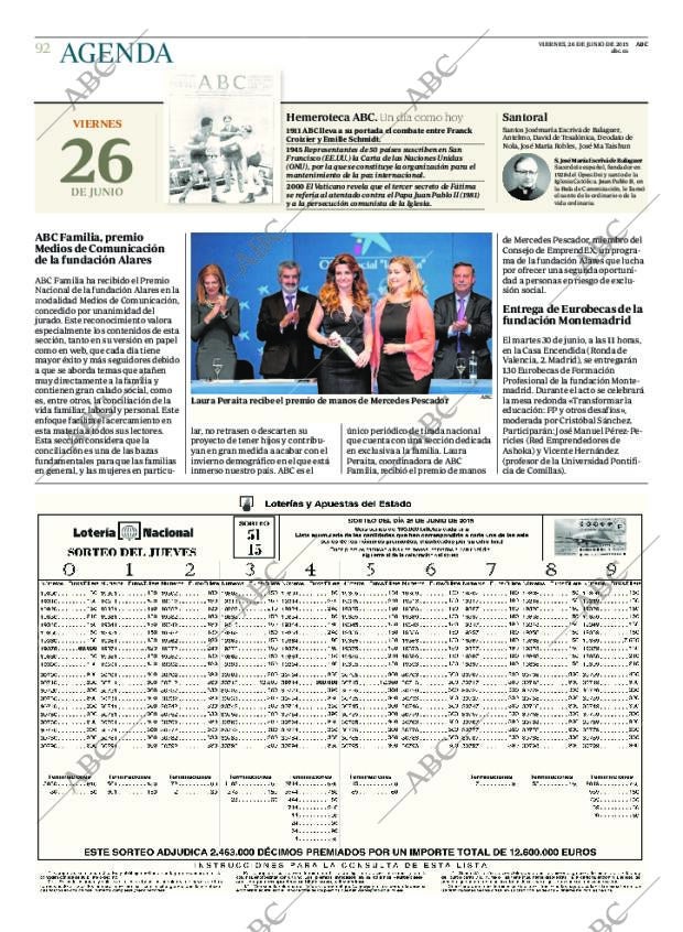 ABC MADRID 26-06-2015 página 92