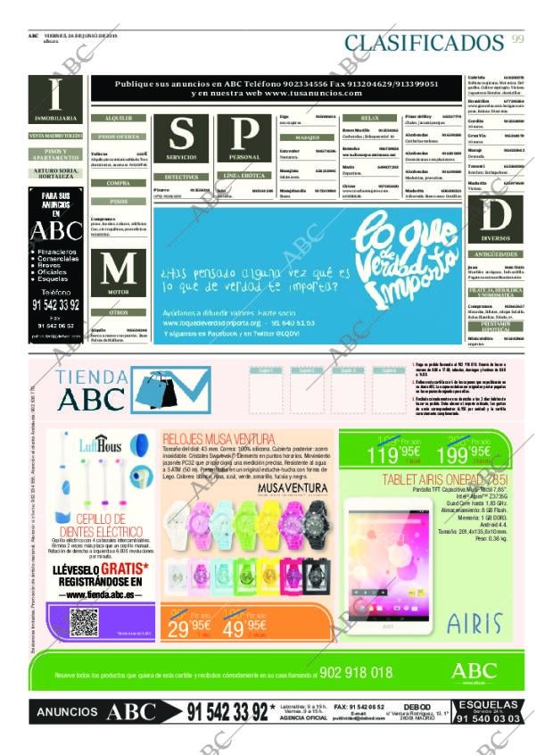 ABC MADRID 26-06-2015 página 99