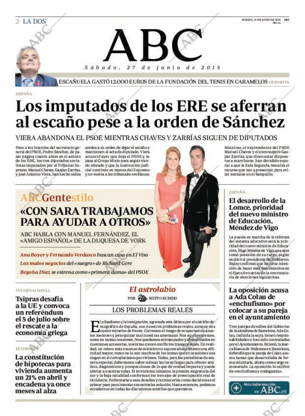 ABC MADRID 27-06-2015 página 2