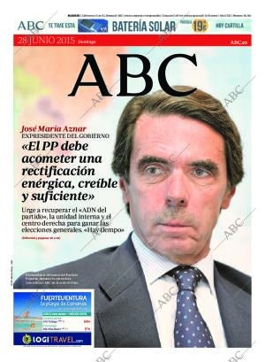 ABC MADRID 28-06-2015 página 1