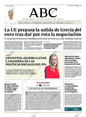 ABC MADRID 28-06-2015 página 2