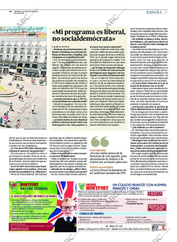 ABC MADRID 28-06-2015 página 27