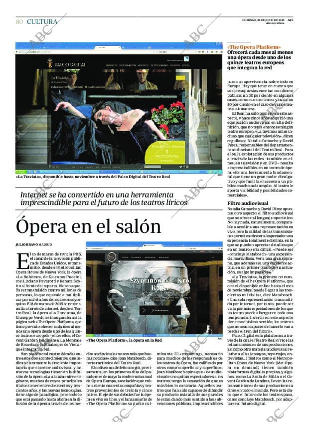 ABC MADRID 28-06-2015 página 80
