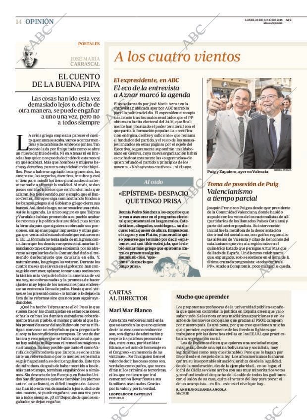 ABC MADRID 29-06-2015 página 14