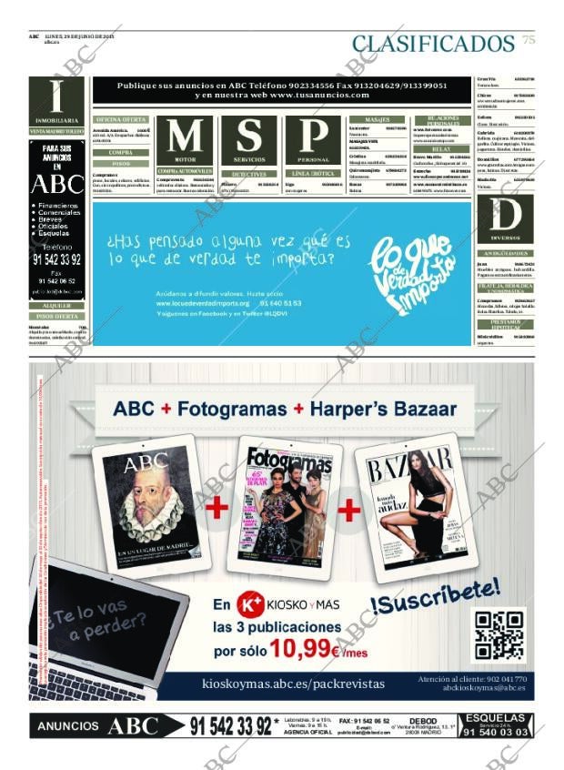 ABC MADRID 29-06-2015 página 75