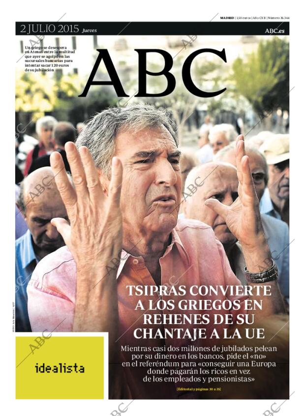 ABC MADRID 02-07-2015 página 1