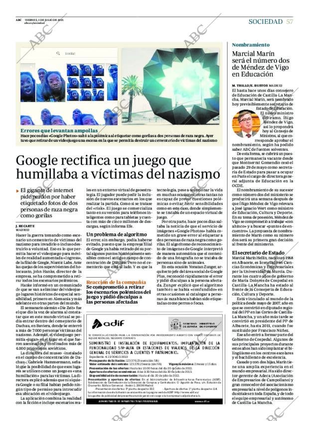 ABC MADRID 03-07-2015 página 57
