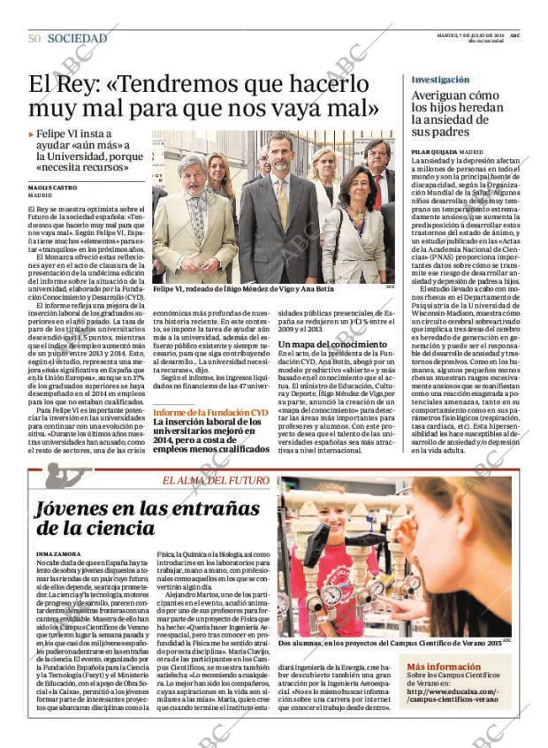 ABC MADRID 07-07-2015 página 50