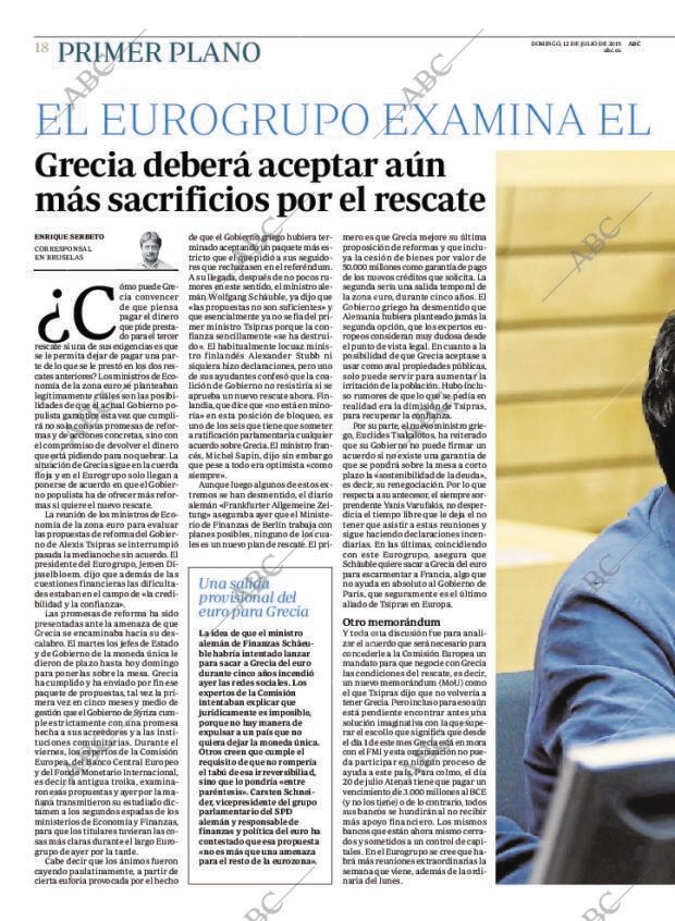 ABC MADRID 12-07-2015 página 18