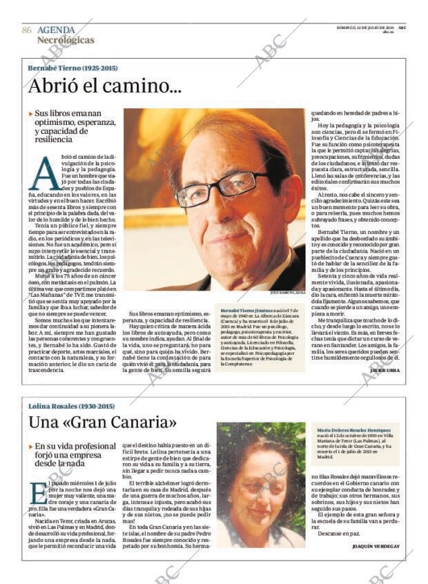 ABC MADRID 12-07-2015 página 86