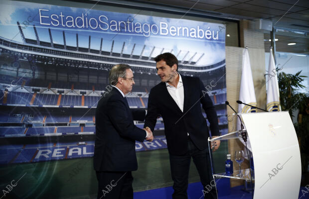 Rueda de prensa de Florentino Pérez para despedir a Iker Casillas