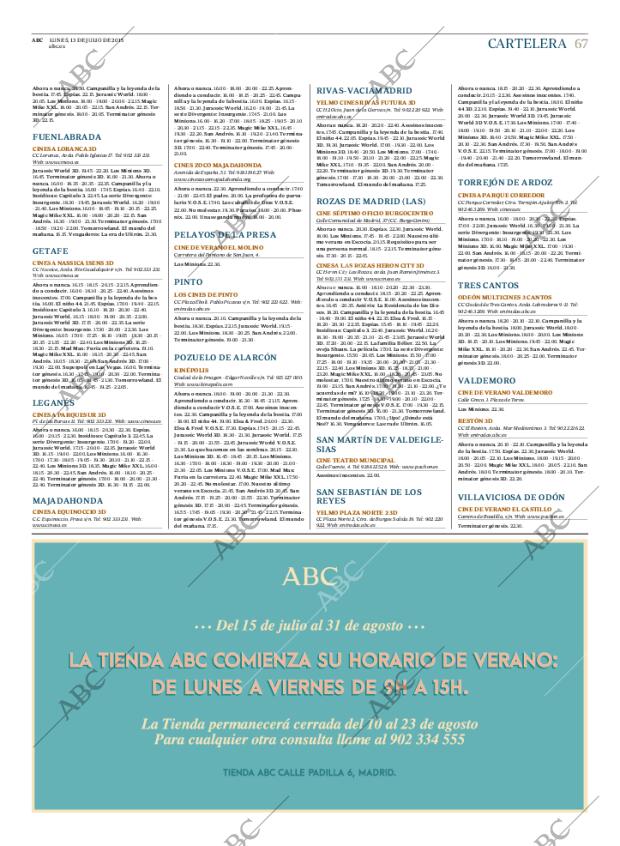 ABC MADRID 13-07-2015 página 67