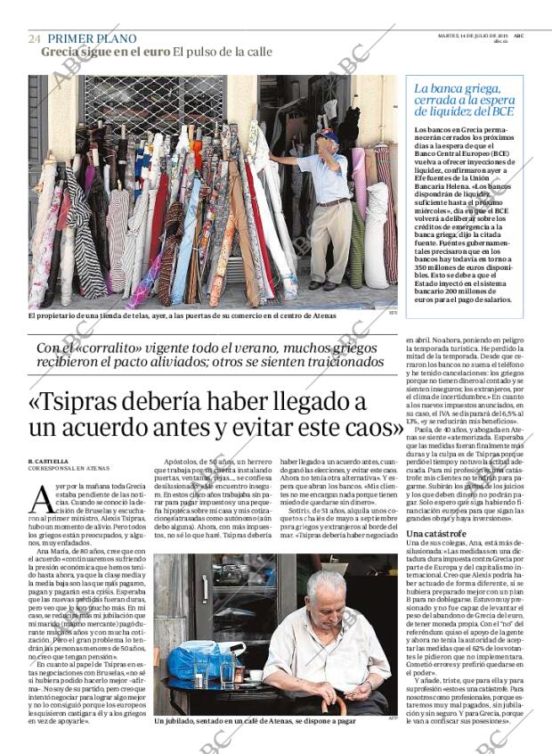 ABC MADRID 14-07-2015 página 24