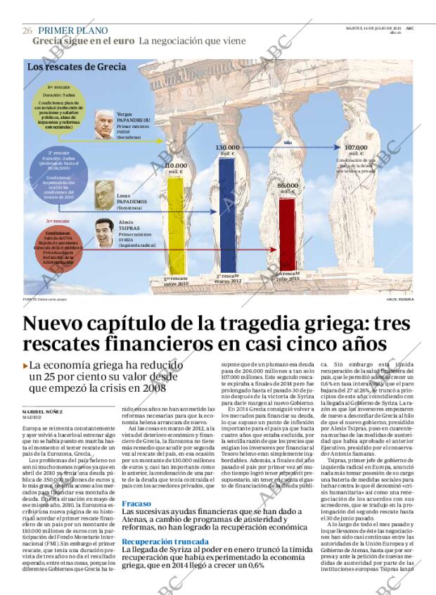 ABC MADRID 14-07-2015 página 26