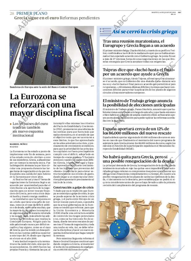 ABC MADRID 14-07-2015 página 28