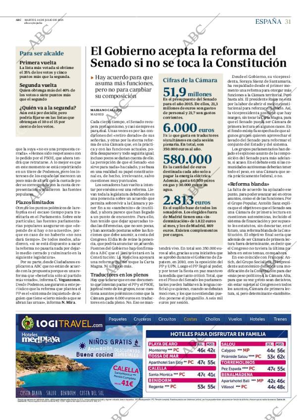 ABC MADRID 14-07-2015 página 31