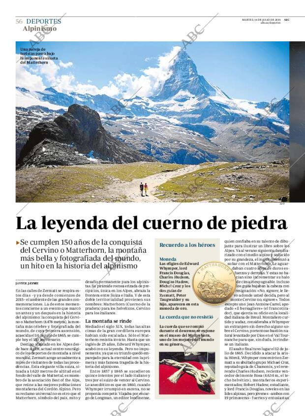 ABC MADRID 14-07-2015 página 56