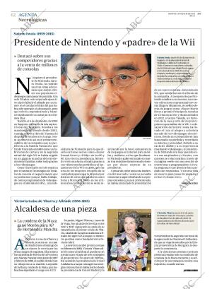 ABC MADRID 14-07-2015 página 62