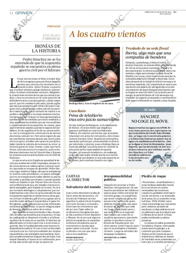 ABC MADRID 15-07-2015 página 14