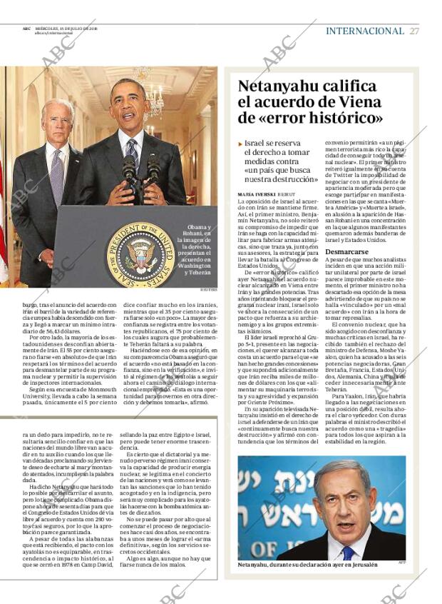 ABC MADRID 15-07-2015 página 27