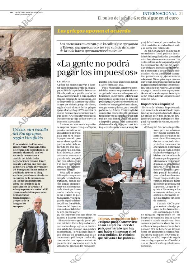 ABC MADRID 15-07-2015 página 31