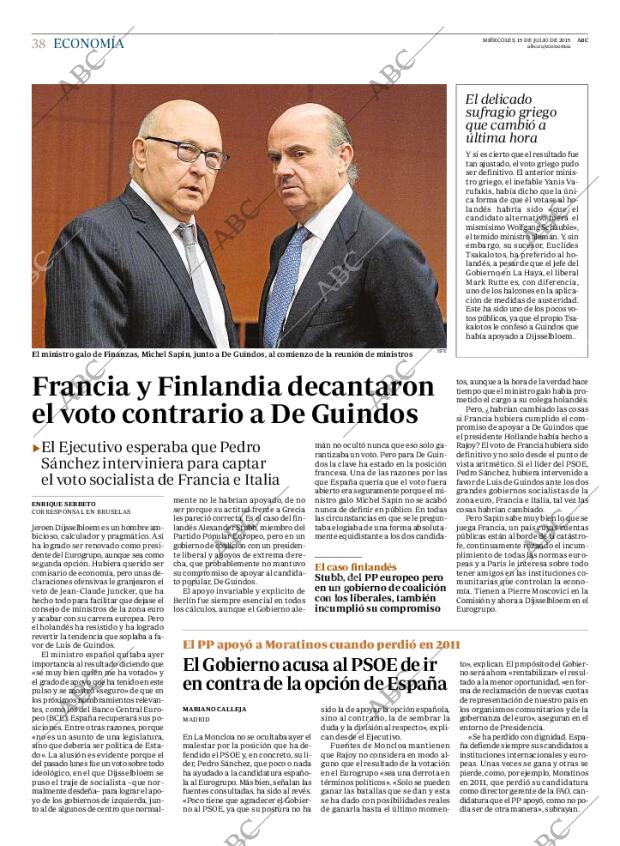 ABC MADRID 15-07-2015 página 38