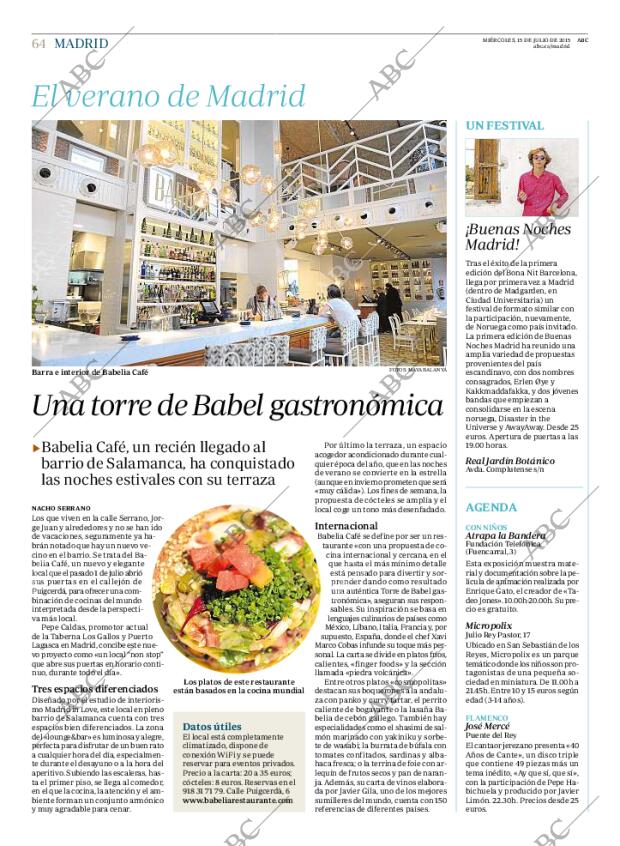 ABC MADRID 15-07-2015 página 64
