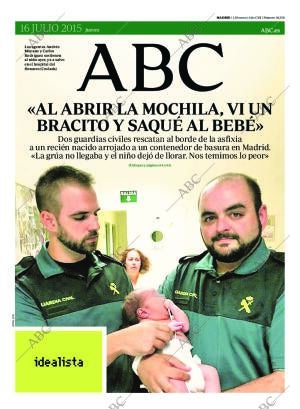 ABC MADRID 16-07-2015 página 1