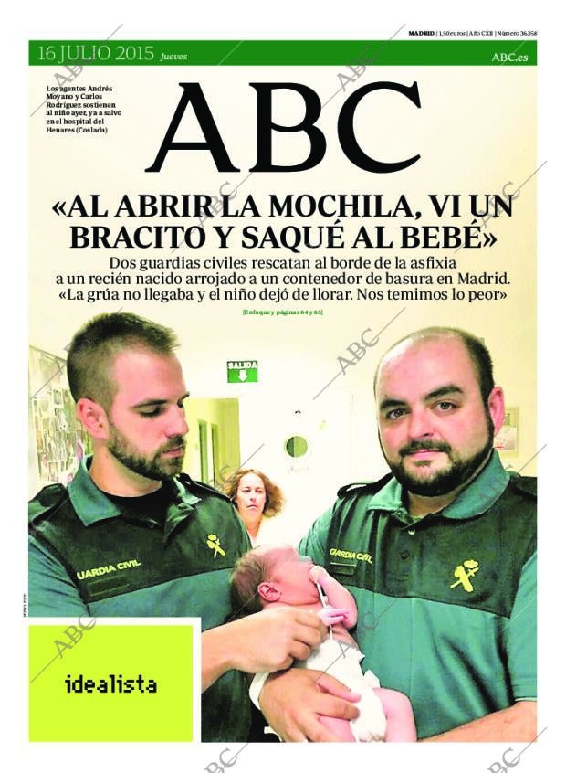 ABC MADRID 16-07-2015 página 1