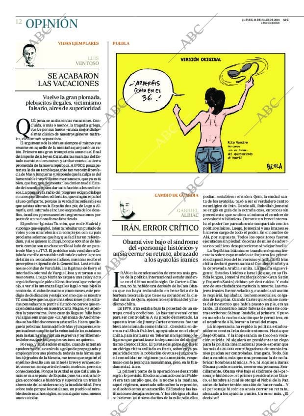 ABC MADRID 16-07-2015 página 12