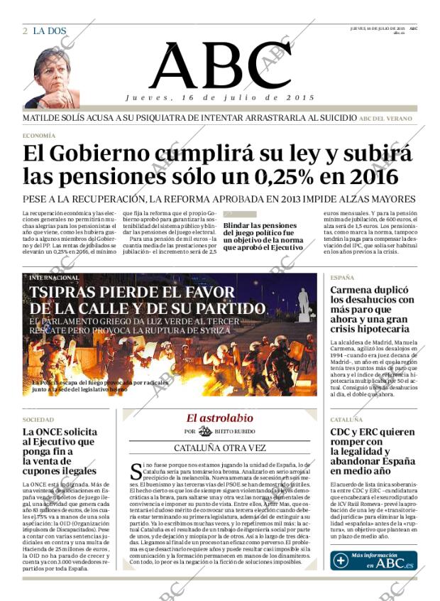 ABC MADRID 16-07-2015 página 2