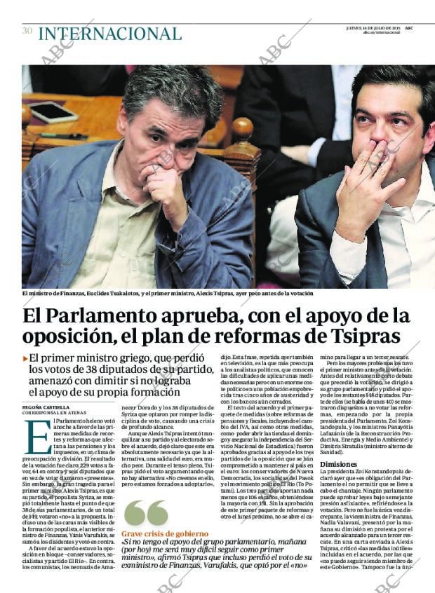 ABC MADRID 16-07-2015 página 30