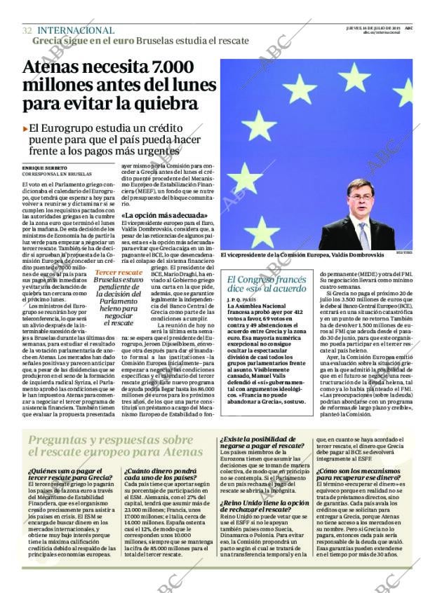 ABC MADRID 16-07-2015 página 32