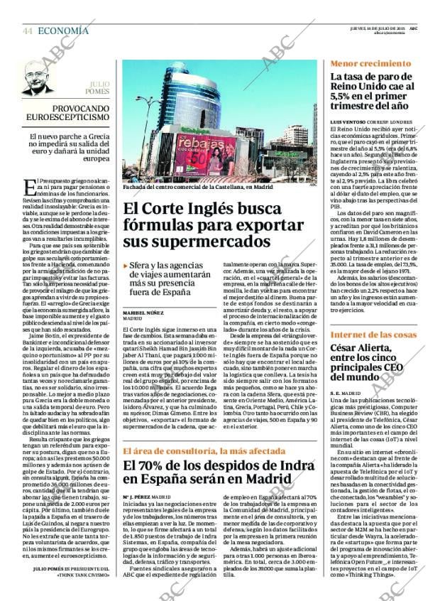 ABC MADRID 16-07-2015 página 44