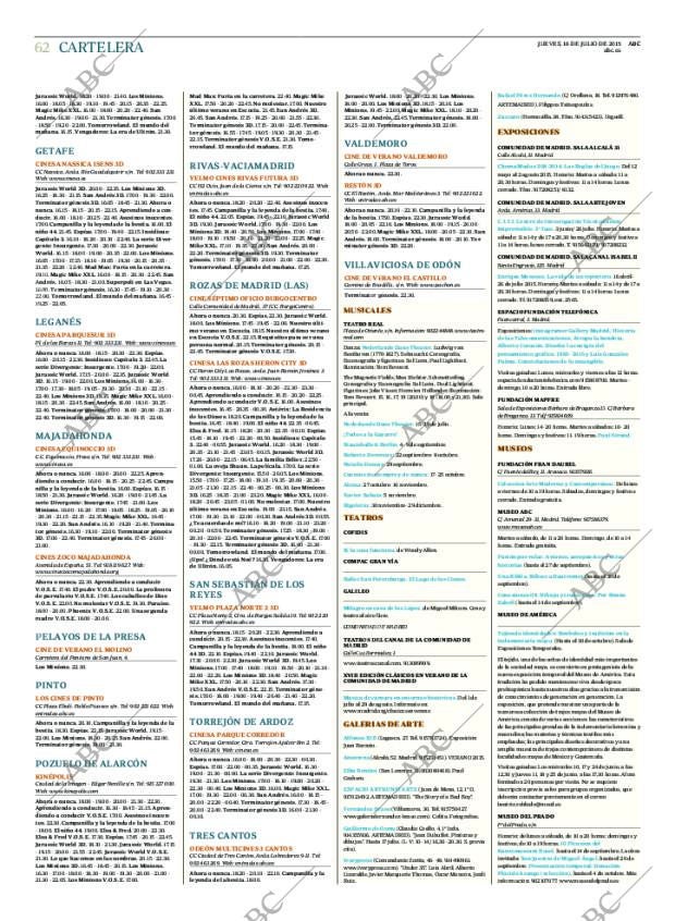 ABC MADRID 16-07-2015 página 62