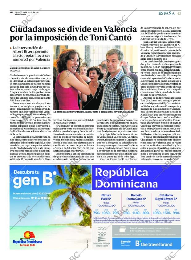 ABC CORDOBA 18-07-2015 página 43